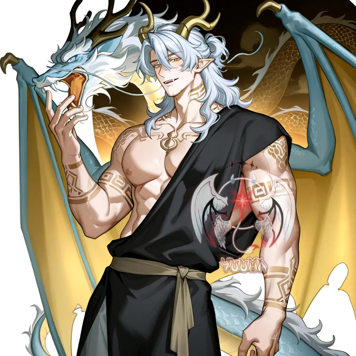 Avatar of Tharos | Dragon Demihuman "Dad"