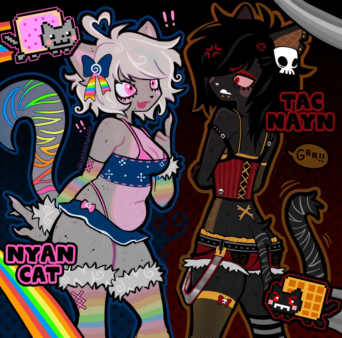 Avatar of Nyan Cat & Tac Nayn