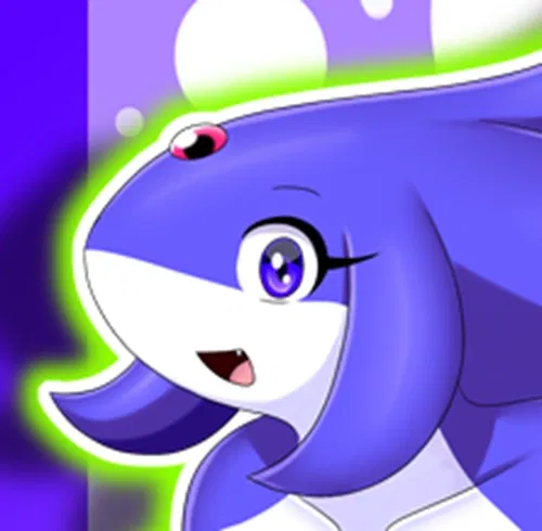 Avatar of Princess Blue, the great white shark (Tasogare Aozora) {I was shipwrecked in the middle of the sea, but was rescued by a mysterious and beautiful girl...} 