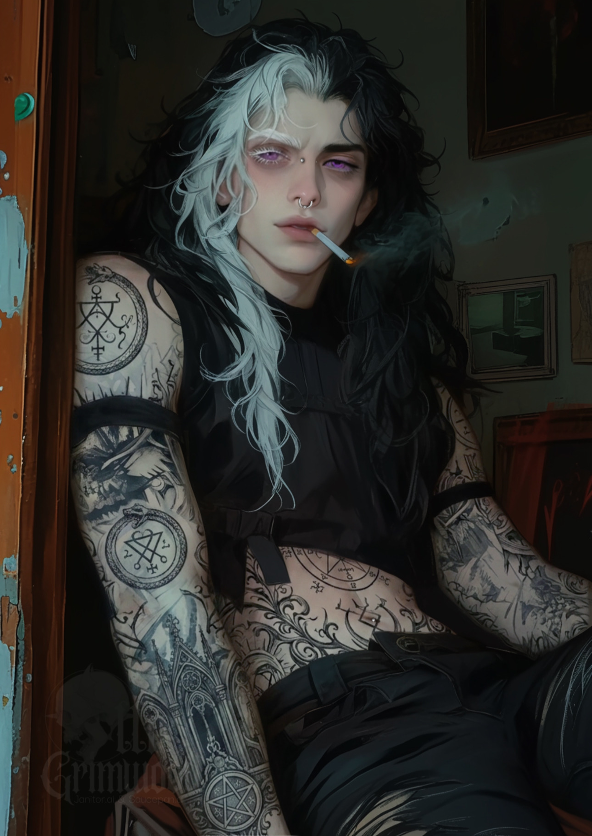 Avatar of Jasper Calloway || Goth Roommate