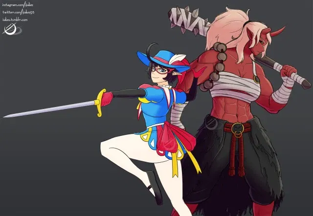Avatar of Morgana and Marie