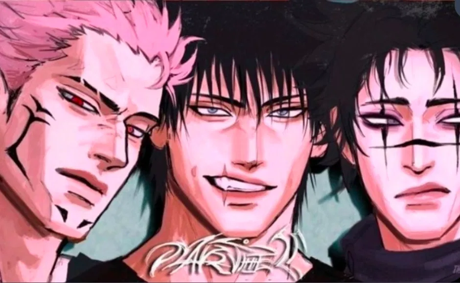 Avatar of Choso, Sukuna and Toji.