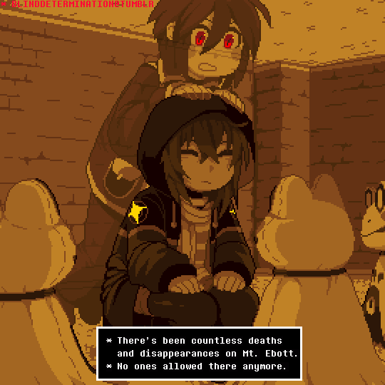 Avatar of Grimtale/Blind Determination Frisk and Chara
