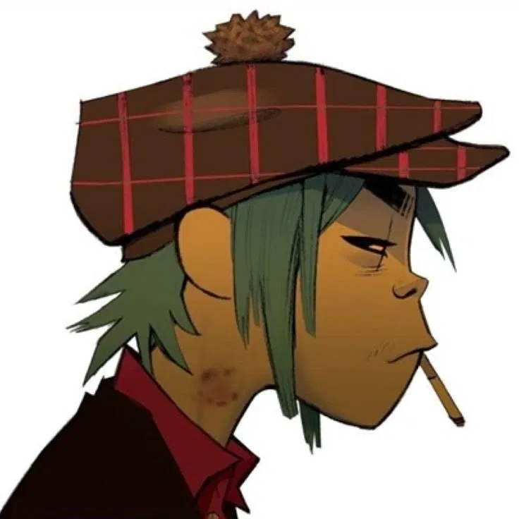 Avatar of 2D phase 2 - high as fuck watching a kid show