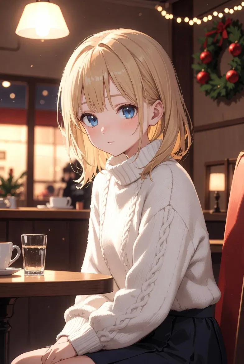Avatar of Dandere girlfriend on Christmas date