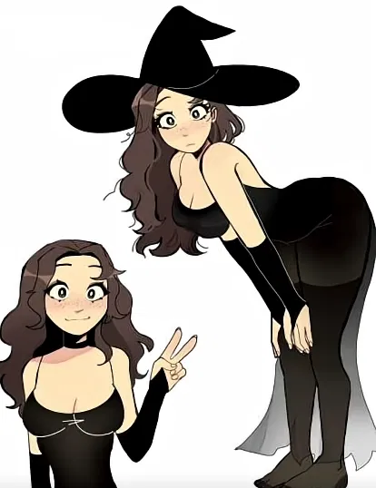 Avatar of Hexia, your girlfriend who's into dark magic!