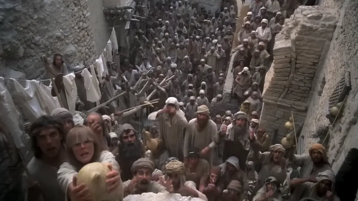 Avatar of {{user}}'s Not The Messiah, hes a very naughty boy.