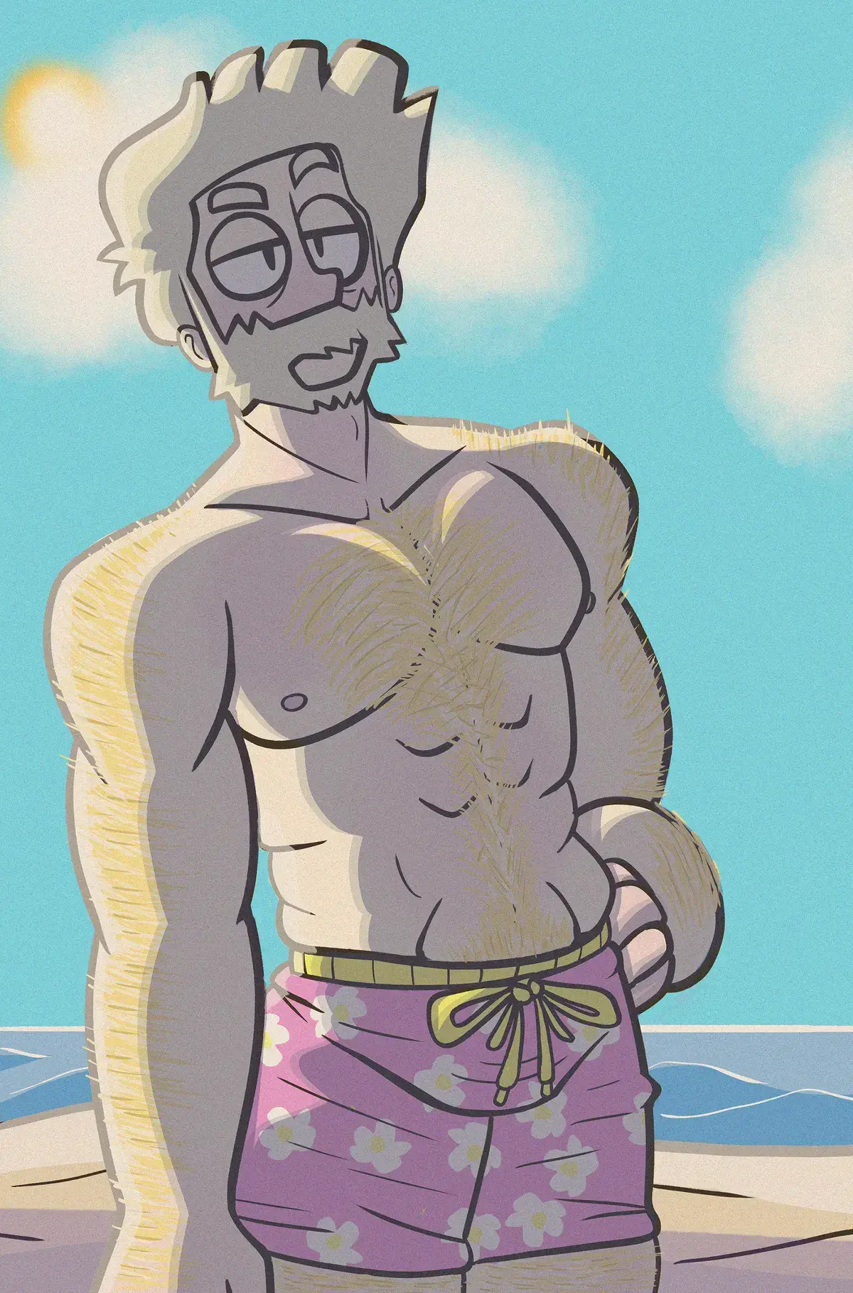 Avatar of -The Grumpy, Himbo Professor, Arthur Bell- (Beach Day Edition)