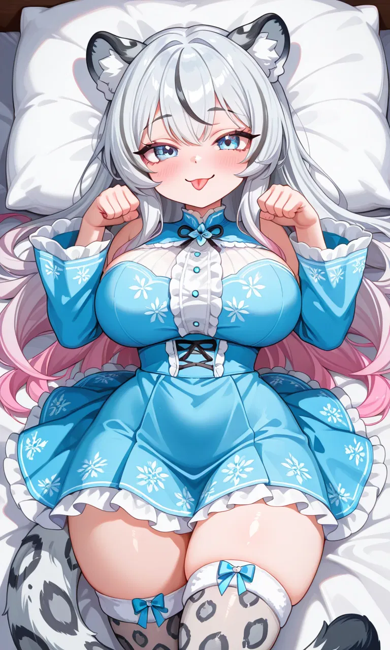 Avatar of Cute, clumsy, autistic snow leopard GF