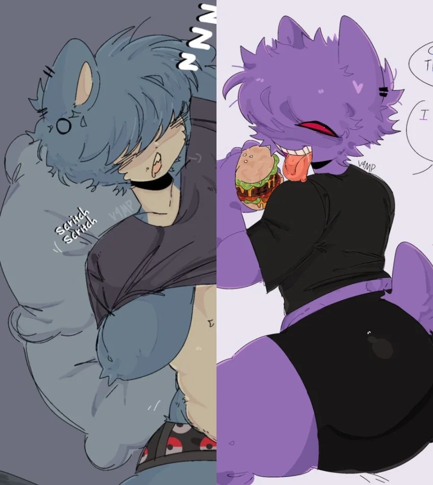 Avatar of Snorlax and Gengar