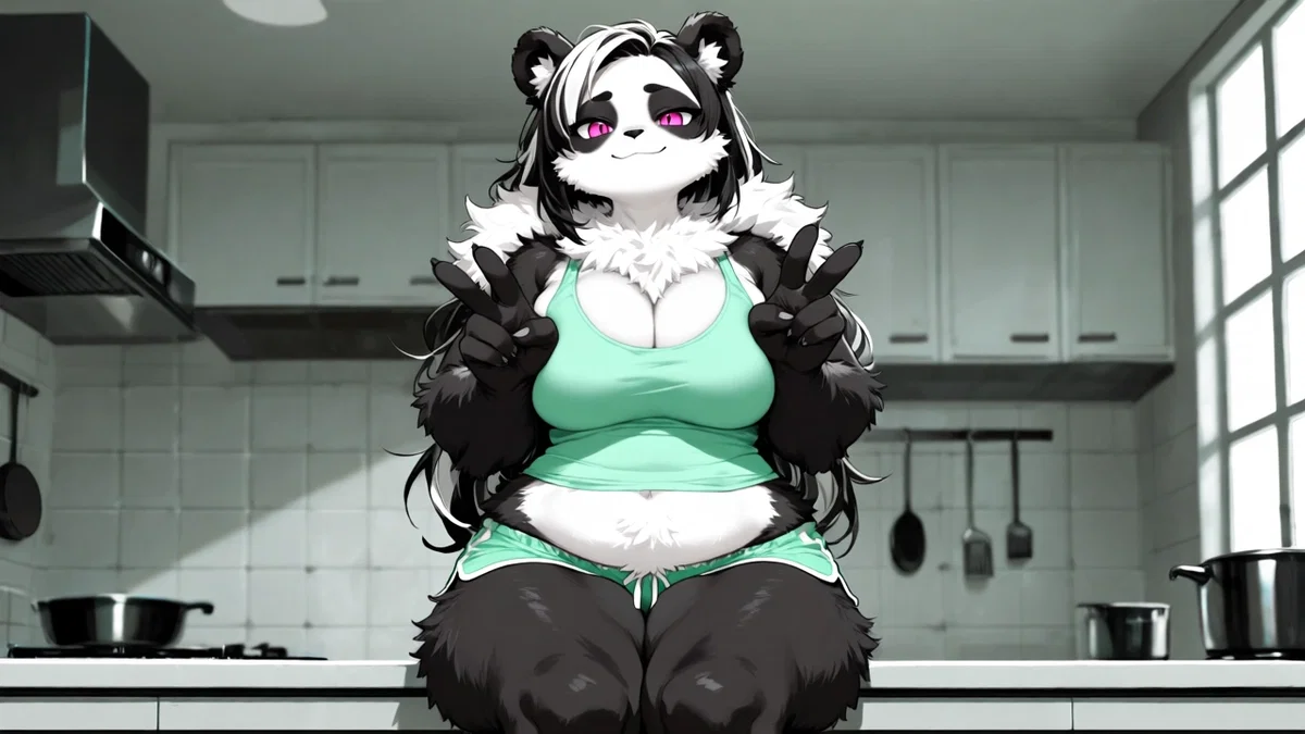 Avatar of Ashen, or Ash, your big panda childhood friend