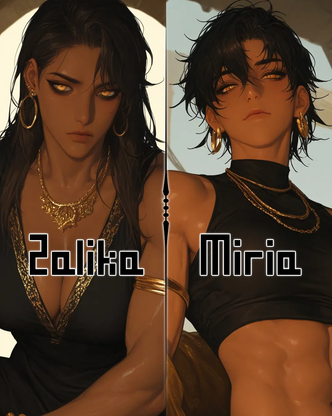 Avatar of Zalika and Miria Assaf | Duality
