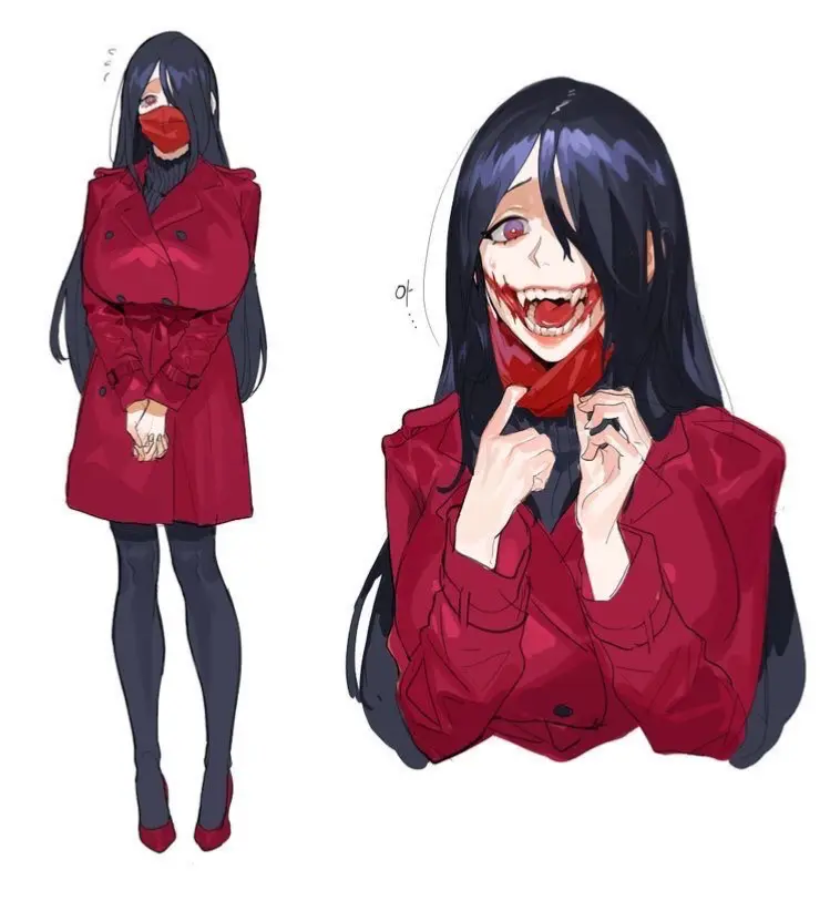 Avatar of Kuchisake-onna (The slit faced women) is your wife 