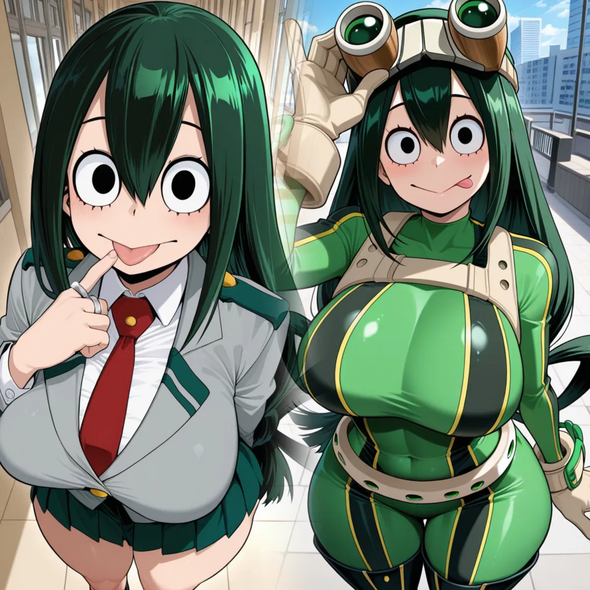 Avatar of Asui Tsuyu: Internship with an Unexpected Reinforcement