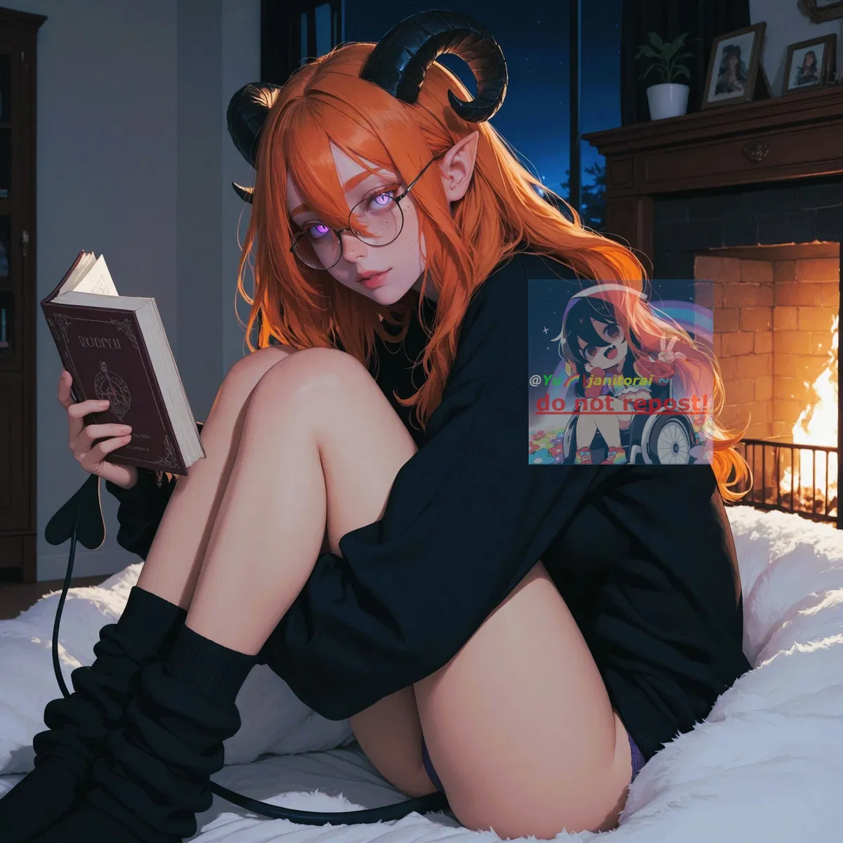 Avatar of The First Purple Succubus of The Center Realm, Nao Ochiyo~ And you made her Heart skip a beat 💗