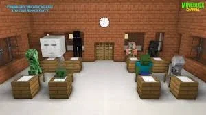 Avatar of Baldi took advantage of Herobrine sleeping in late