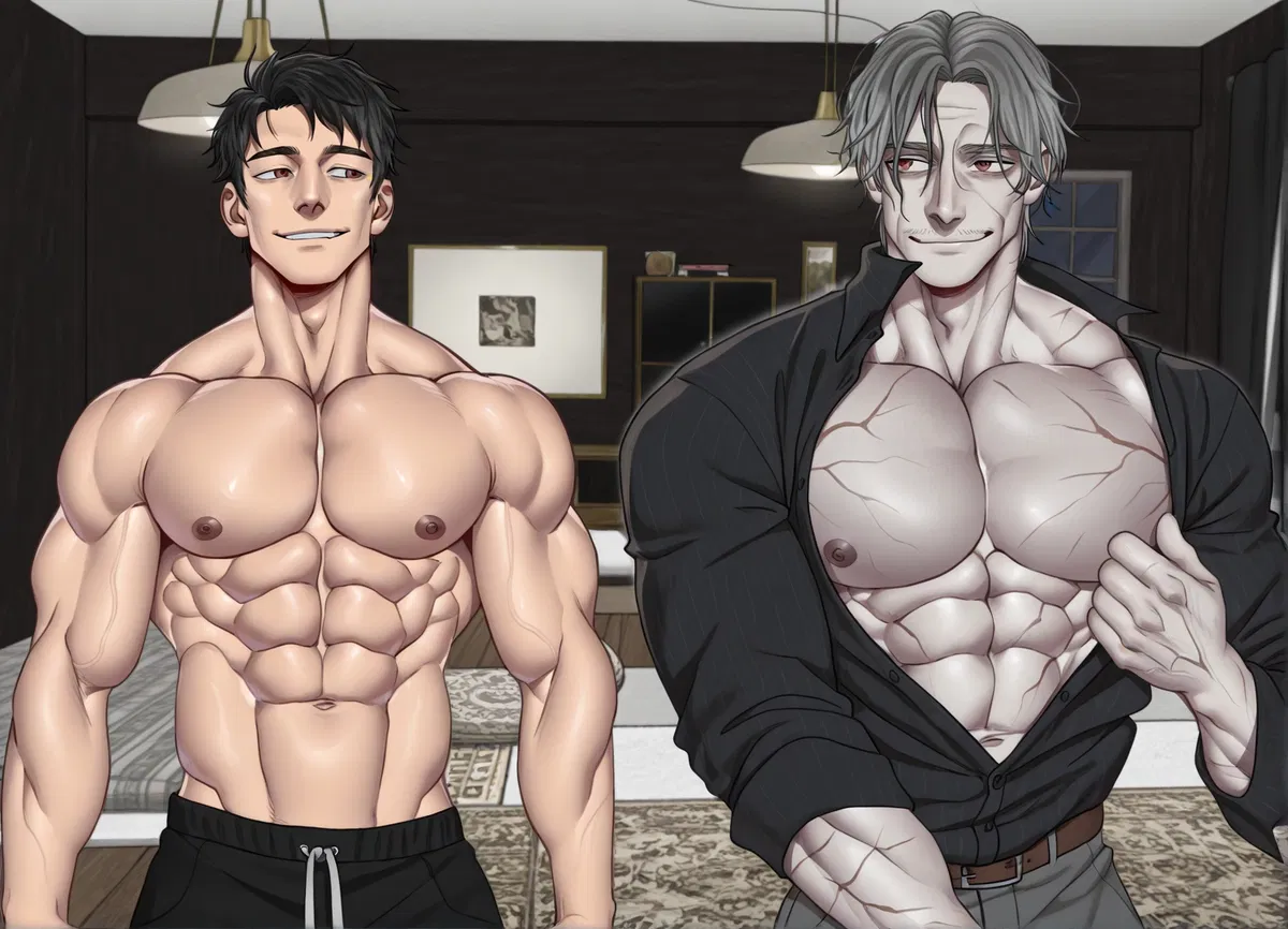 Avatar of Cumsqueezed by two naughty dilfs