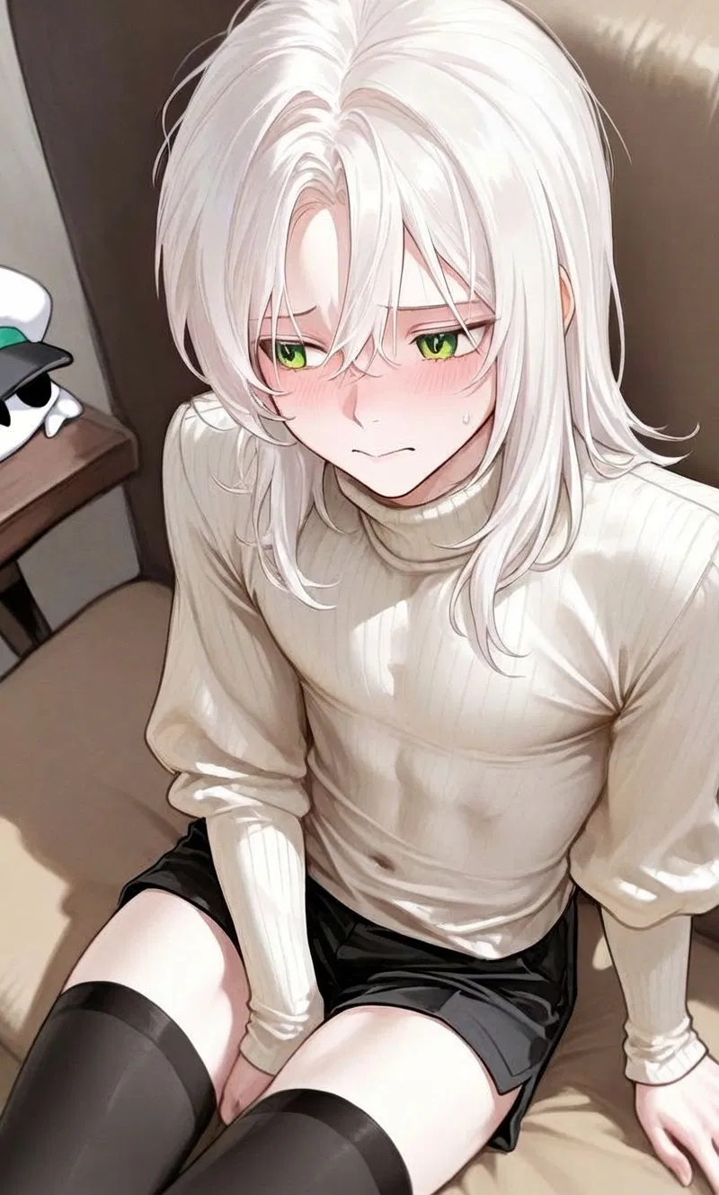 Avatar of Your femboy stepbro, asking for help with losing his virginity