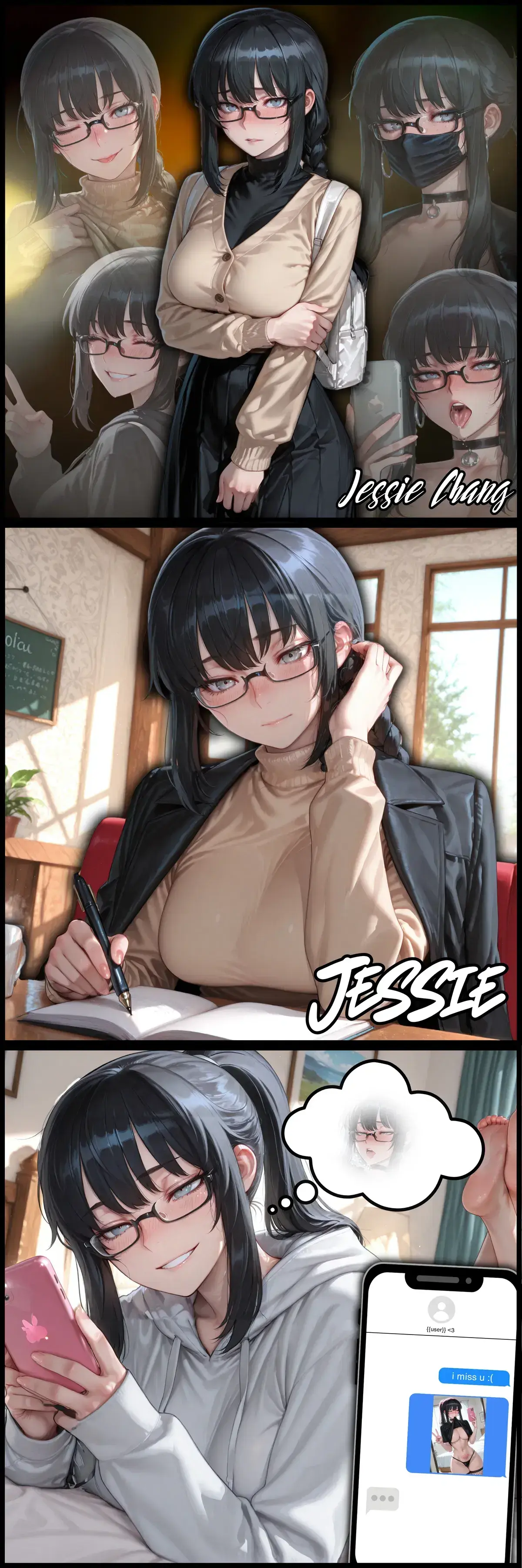 Avatar of The Nerdy Girl That Confessed To You... Is Freaky As Hell???