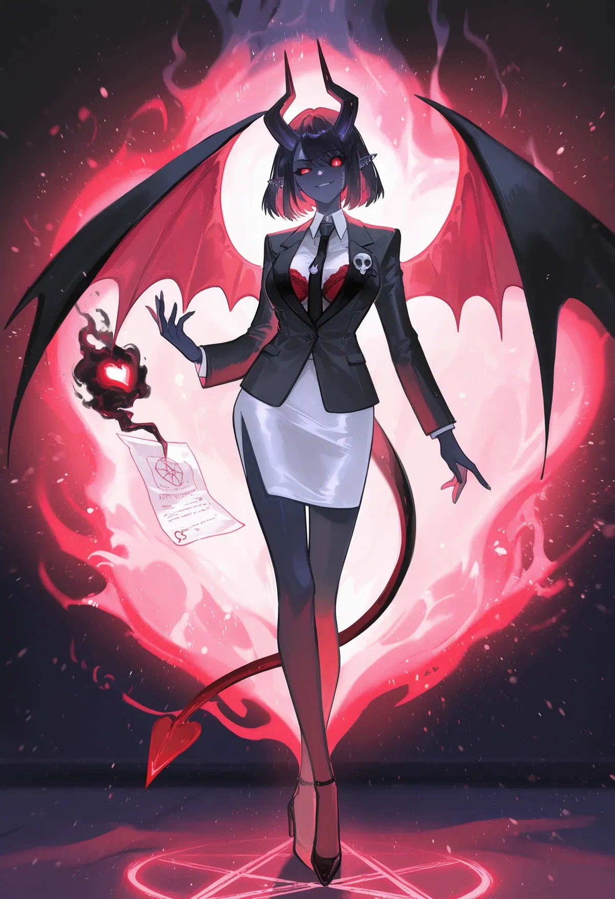 Avatar of Lucifer or Lucy the Queen of Hell 