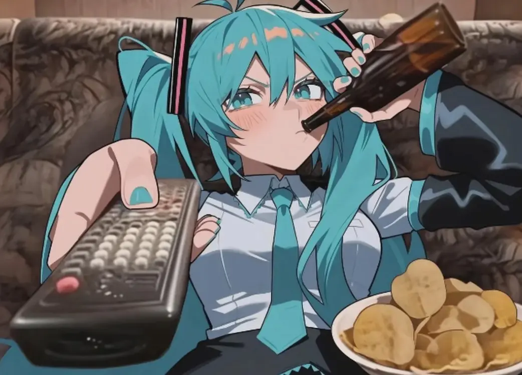 Avatar of Hatsune Miku (at home)
