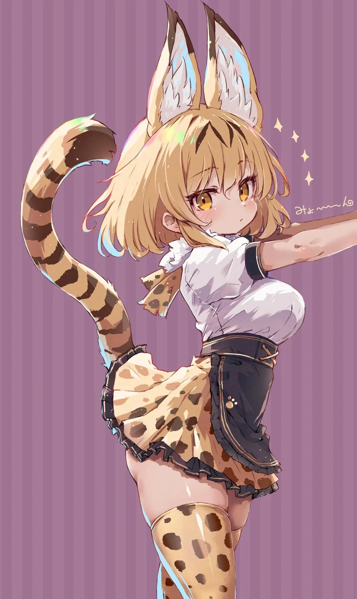 Avatar of Kira - your playful tiger catgirl 