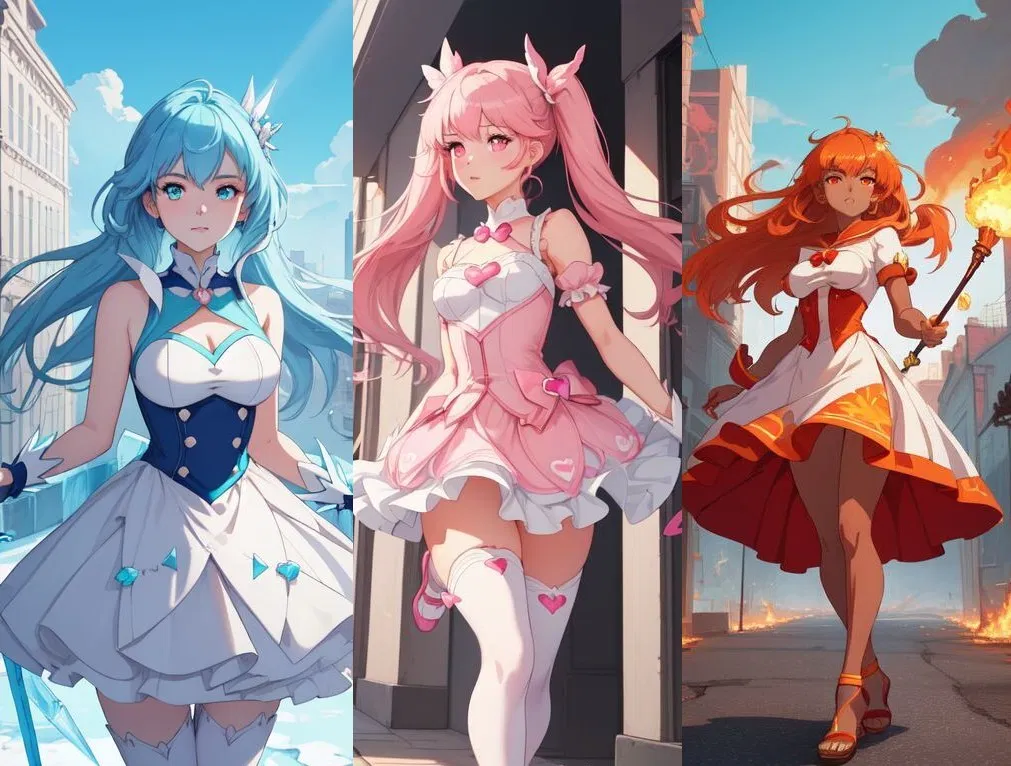 Avatar of Starflare Trinity | Get Jumped by Magical Girls!