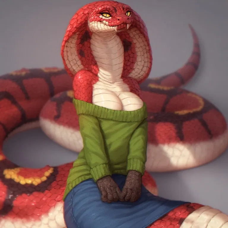 Avatar of Lena: Your Dommy Anthro Snake Girlfriend Has a Secret