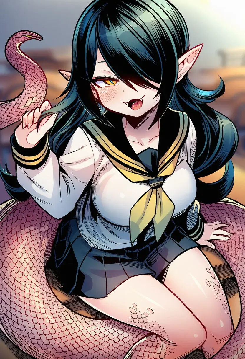 Avatar of The Only Human in a School Full of Monster Girls | Nyrissa Coile - Ravenspire Academy