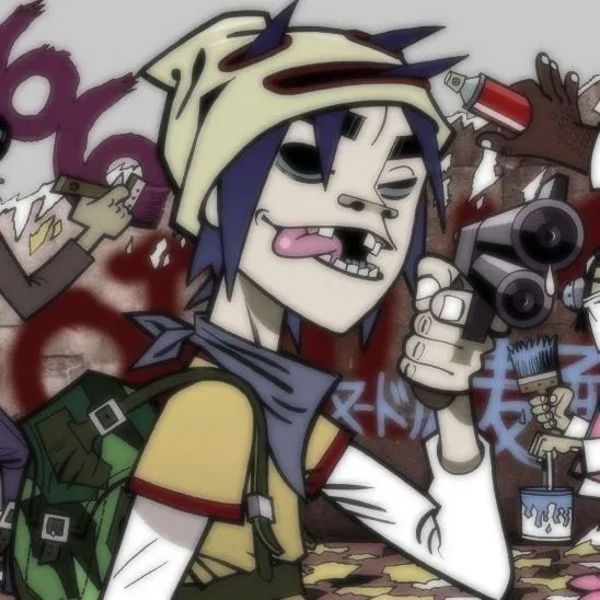 Avatar of Newly confident co-worker||2D||Gorillaz||Stuart Pot||