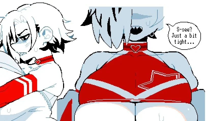 Avatar of Your Tomboy Wife tries to fit in her old Cheerleader outfit!