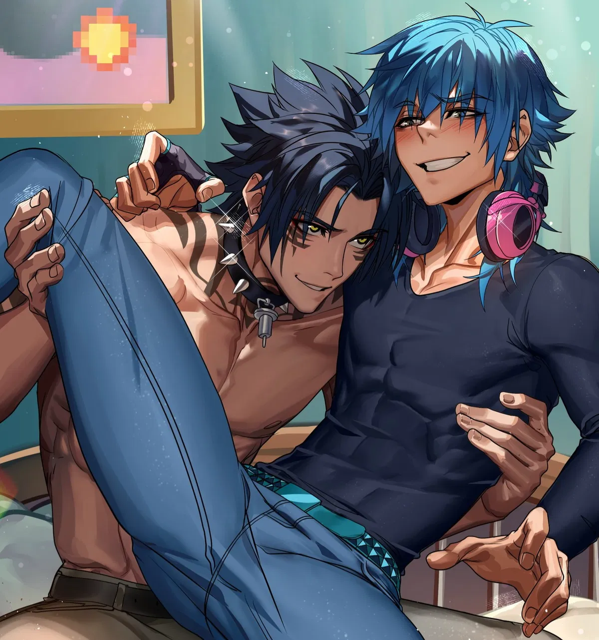 Avatar of unusual "gay" couple