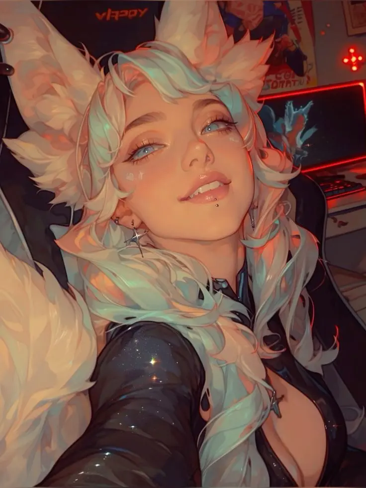 Avatar of Stelle “ VixAstralis” Bauer || Popular Arctic Fox Streamer