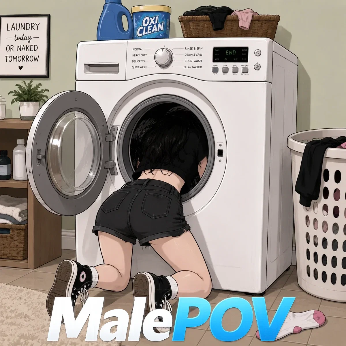 Avatar of Stuck in the Washing Machine | Step Sis
