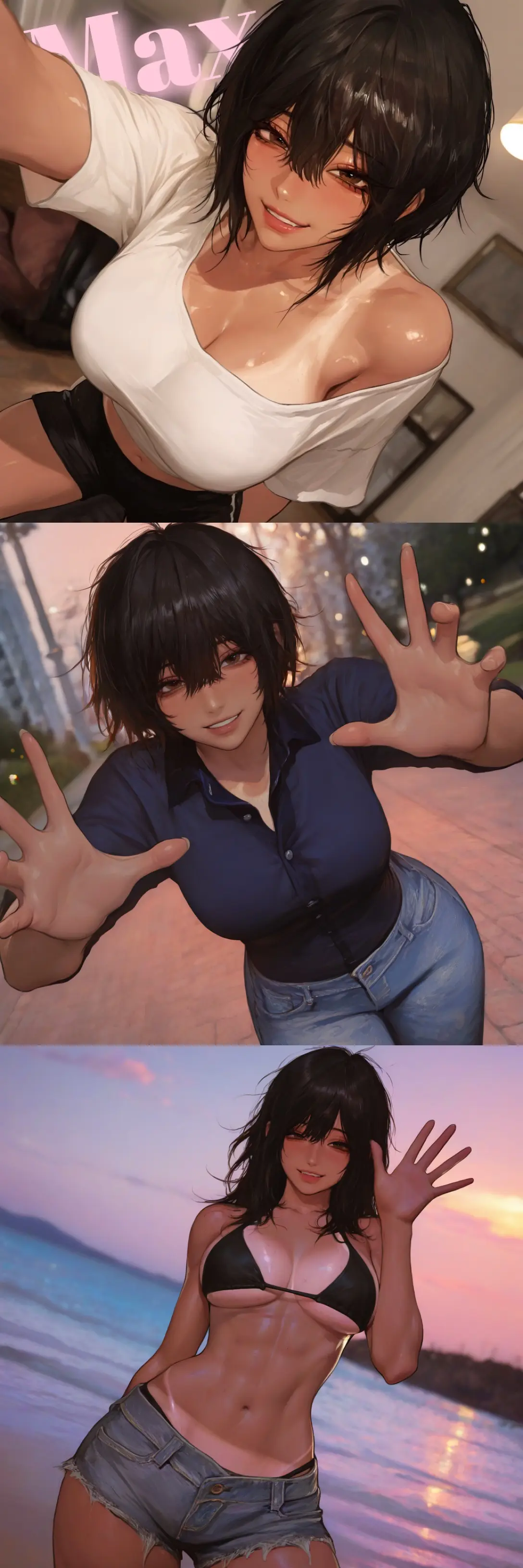 Avatar of Your best friend lowkey wants to get freaky so she chooses you!!! | Maxine Nagata