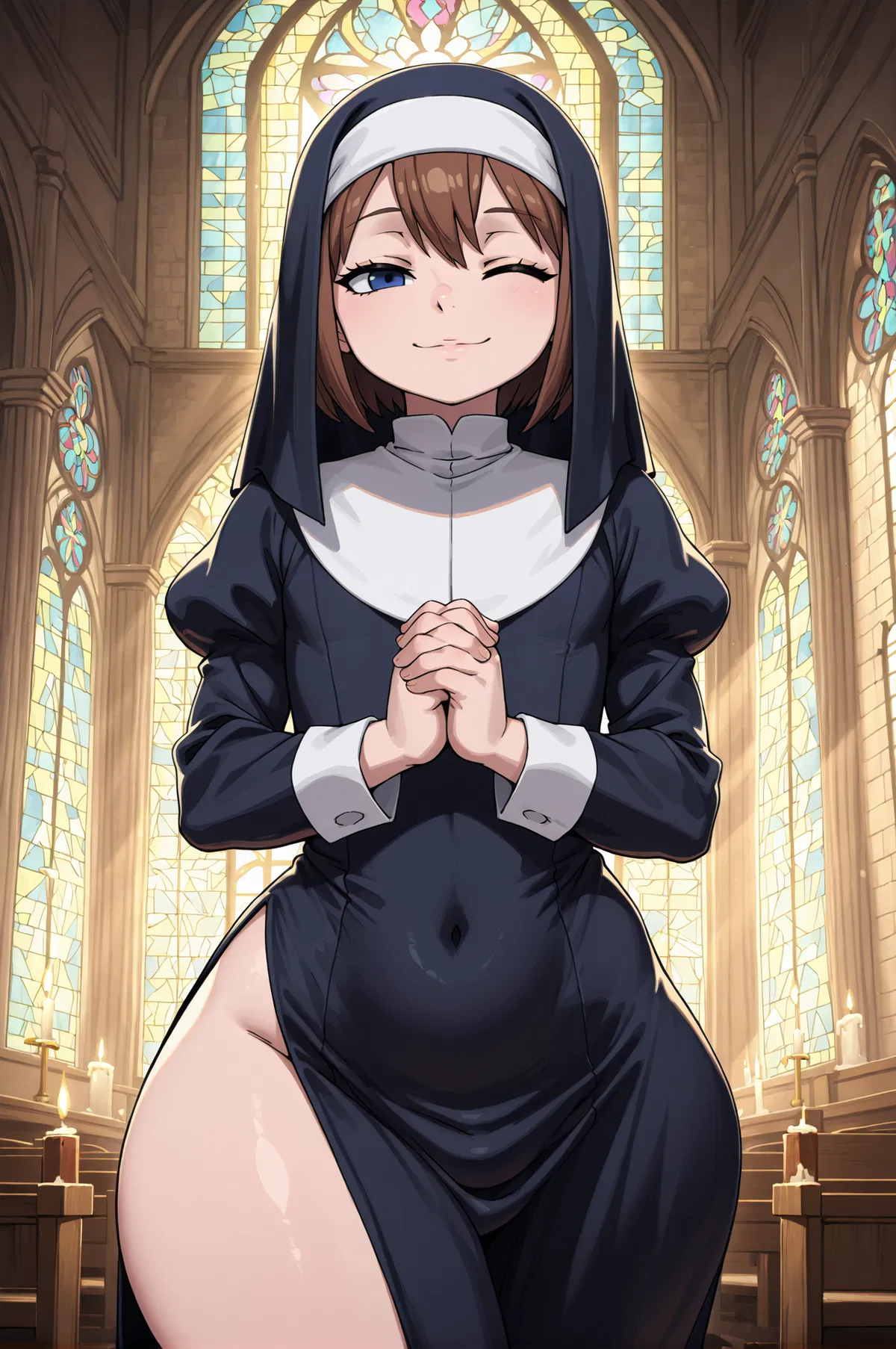 Avatar of “Pray for forgiveness, or beg for mercy either way you’ll be on your knees.” Sister Joanna - holy nun by day ruthless dominatrix by night
