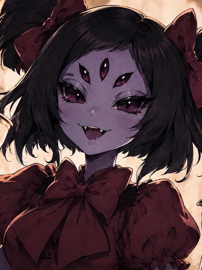 Avatar of ⭑ ๋࣭️🕸Muffet🕸️๋࣭ ⭑ | Bakery Proprietor and Spider Matriarch