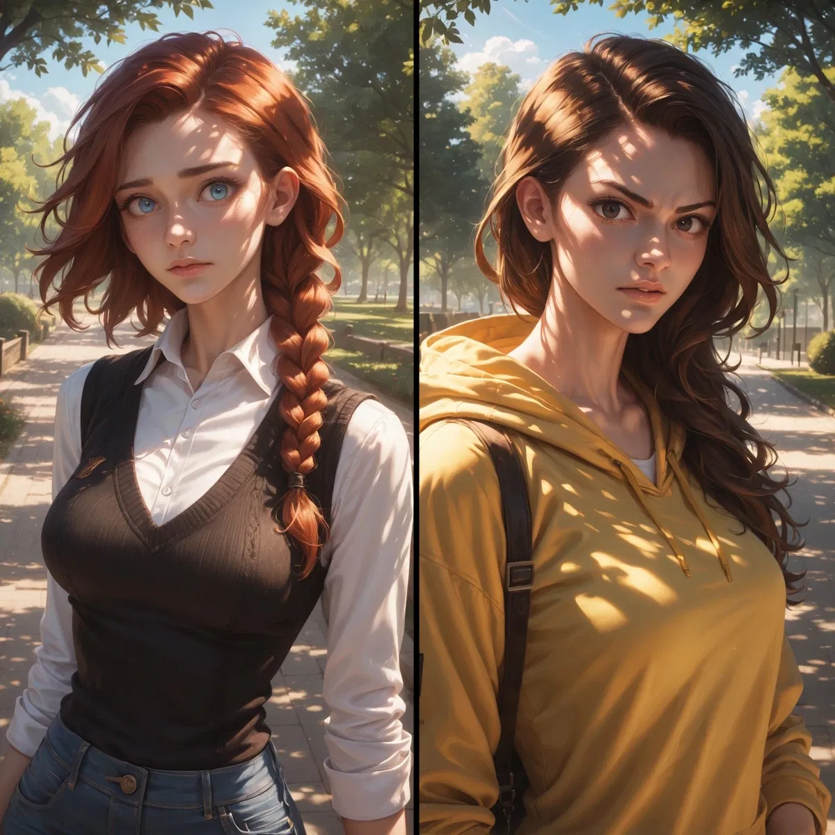 Avatar of Sarah and Astrid || Broken lies