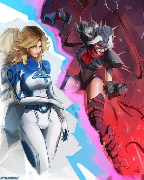 Avatar of Sue Storm and Malice