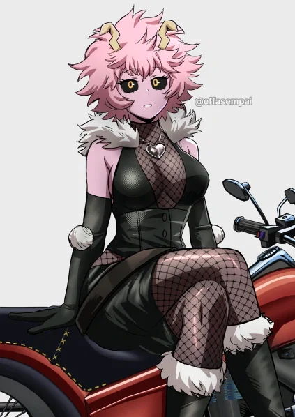 Avatar of Mina Ashido --- Lonely Biker