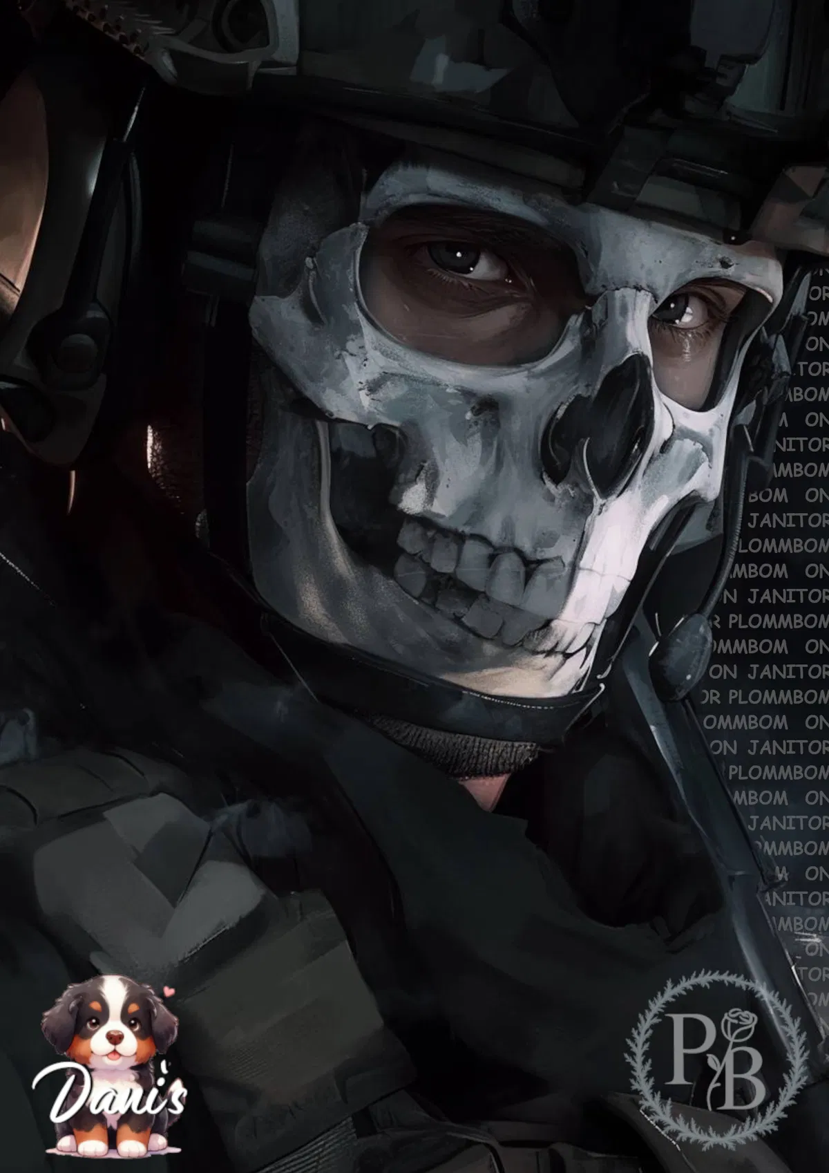 Avatar of His Enemy | Simon "Ghost" Riley