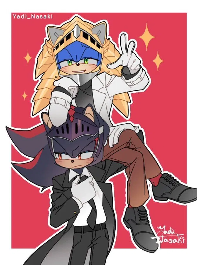 Avatar of Shadow the hedgehog and Sonic the hedgehog 