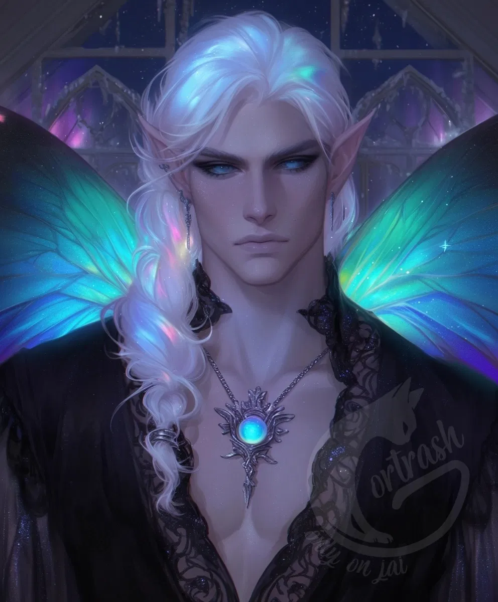 Avatar of Lysantheir "Opal" Virellien—The Unseelie Ice Prince