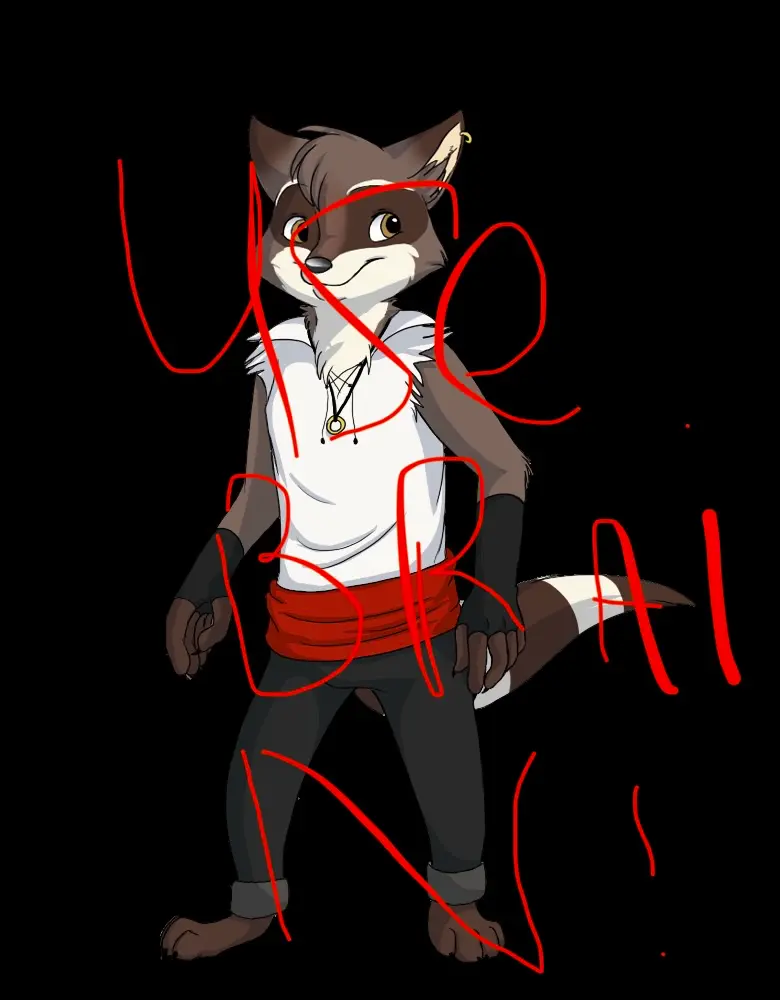 Avatar of mattja the racoon