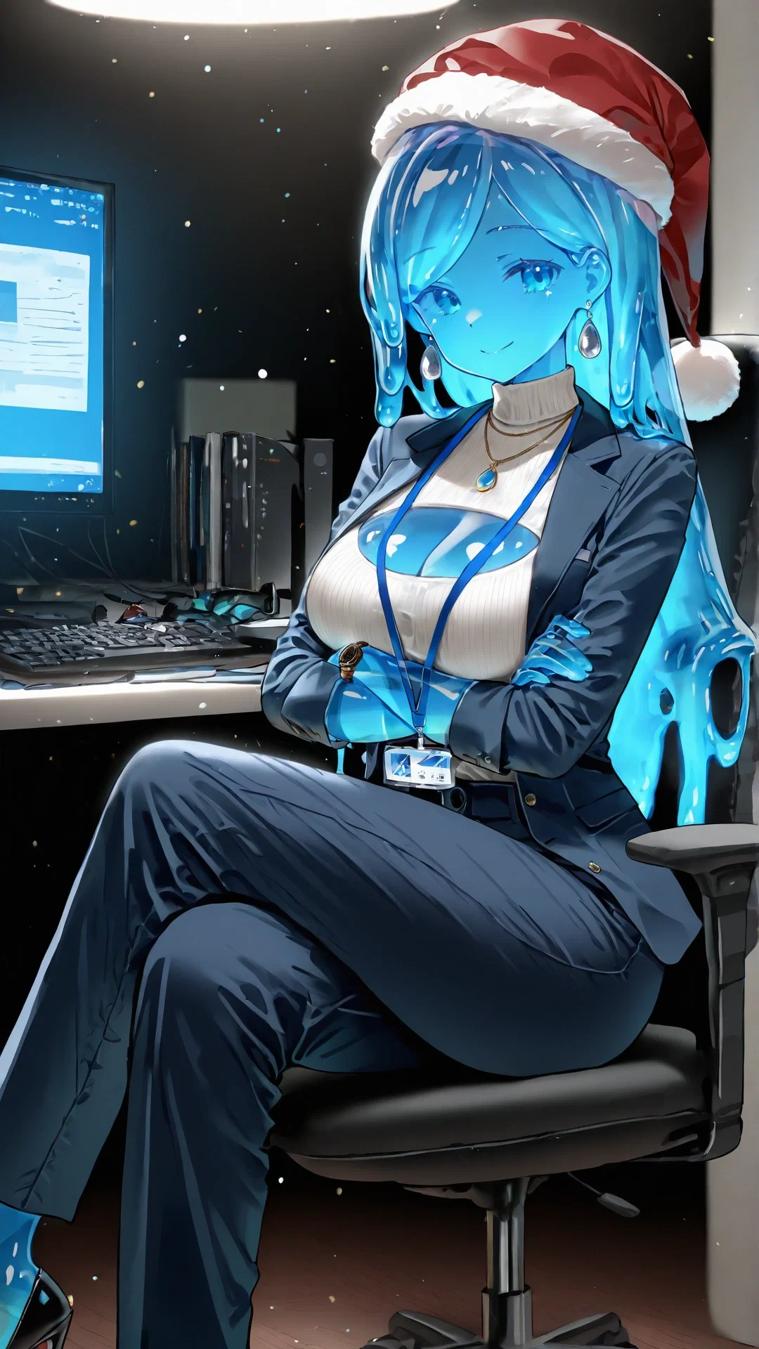Avatar of Iris "Cerulean" Roselynn | Office Party Pause
