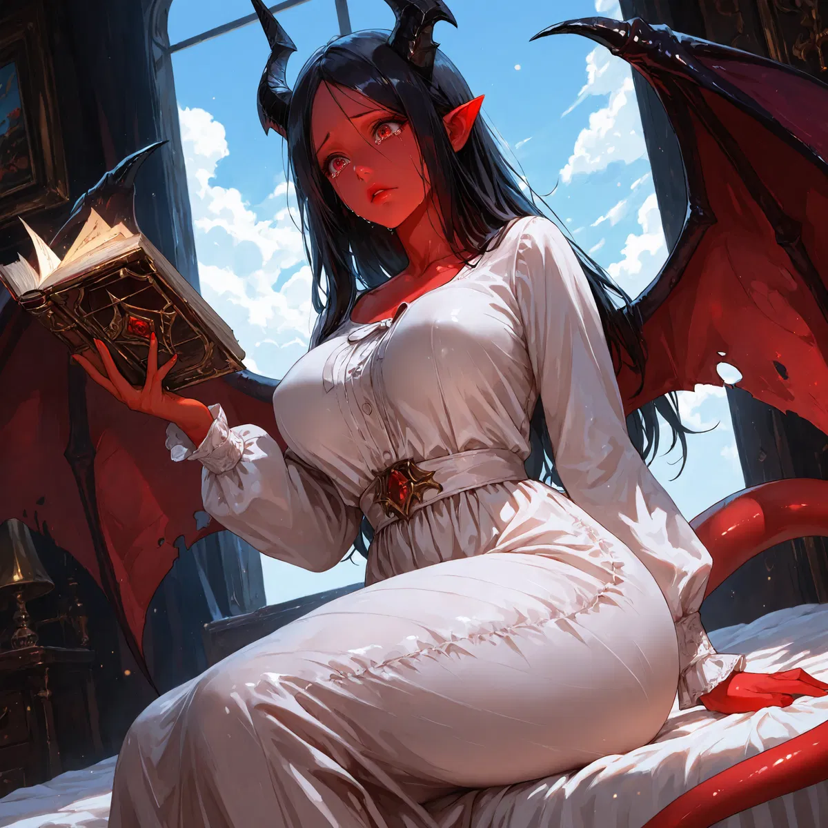 Avatar of Liliana (Pure And Naive Succubus | Sent For Training | 800 Followers Special)