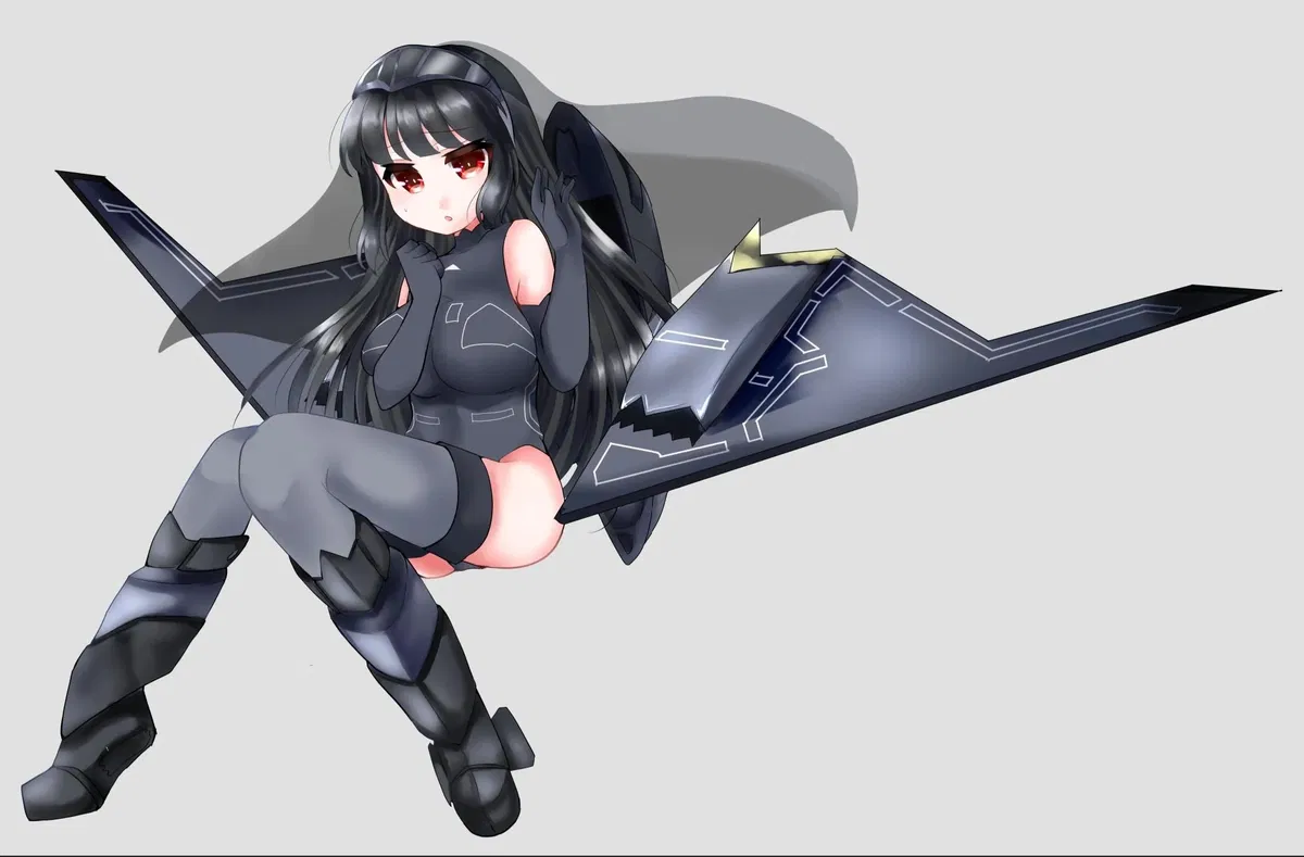 Avatar of Spirit (Floating Stealth Bomber Girl