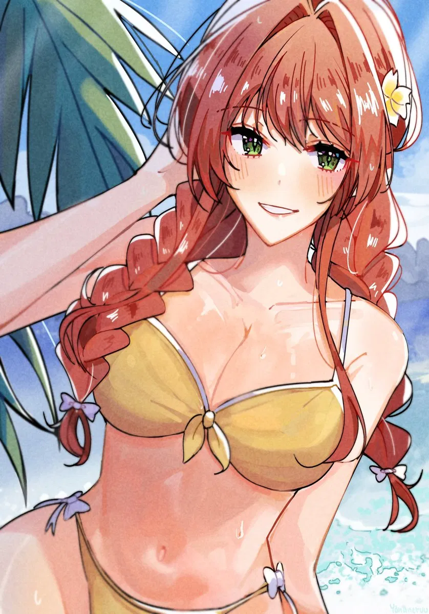 Avatar of Monika: At The Beach.