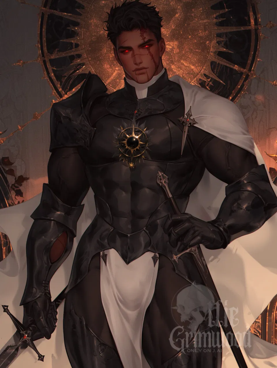 Avatar of Desmond Valcairn || The Crimson Titan