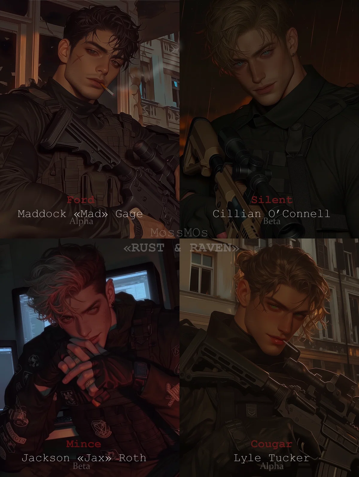 Avatar of Team Rust & Raven | Omegaverse 